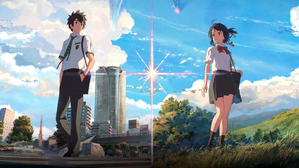 รีวิว อนิเมะญี่ปุ่น Your Name หลับตาฝันถึงเธอ