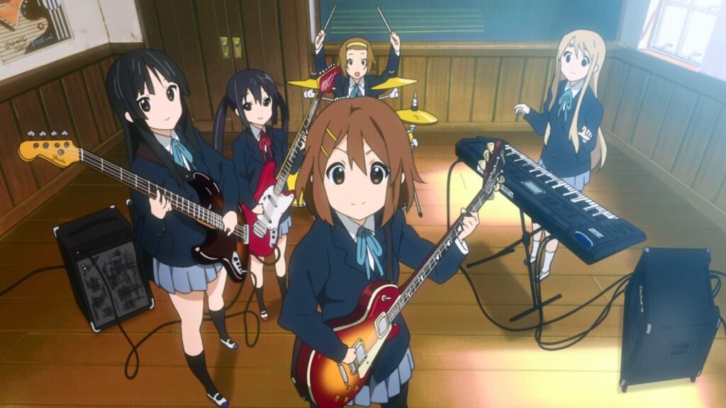 อนิเมะ แนววงดนตรี K-ON! (ก๊วนดนตรีแป๋วแหวว)