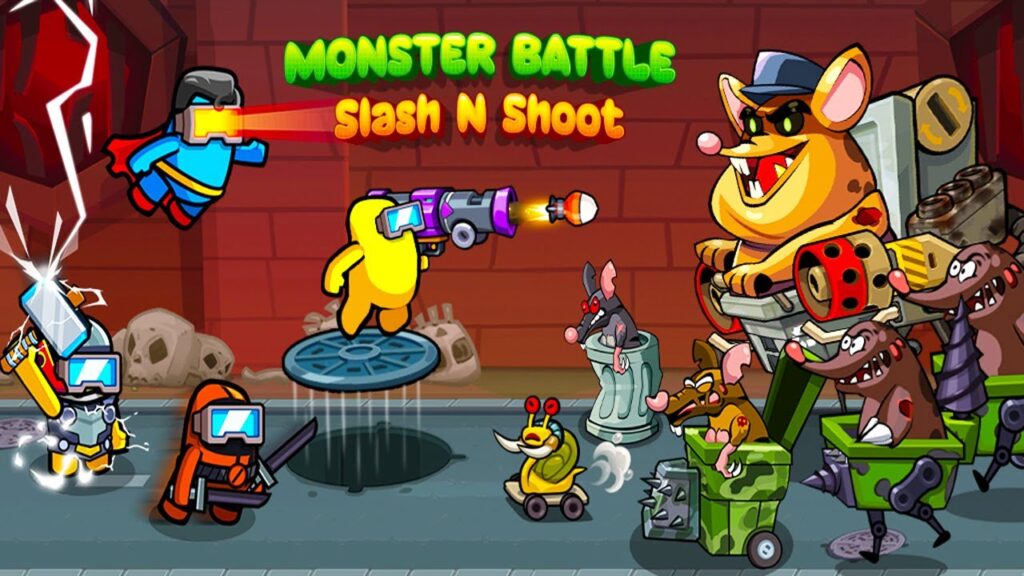 รีวิวเกม Monster Battle Slash N Shootเกมมือถือแนวแอ็กชัน